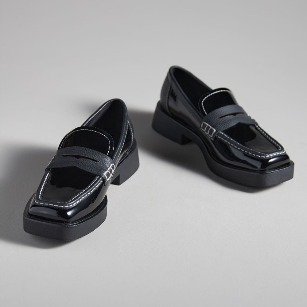 G.H. Bass Bowery Square Toe Flats